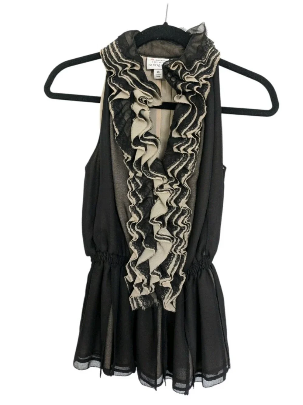 Womens XS 7pc Moody Romantic Silk Velvet Ruffle Designer Bundle Whimsigoth